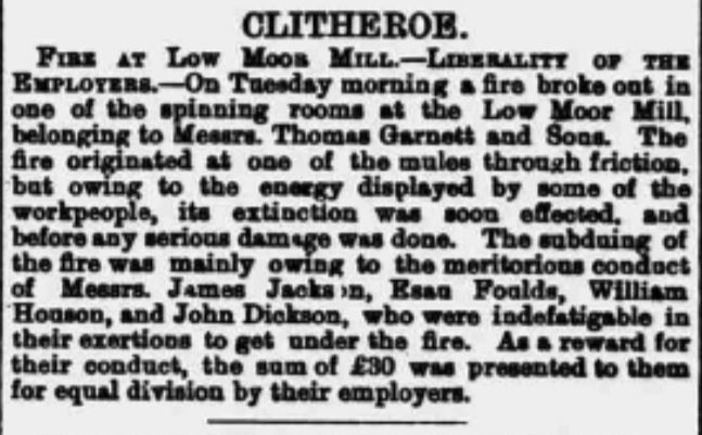 1881-09-03 Low Moor Mill fire